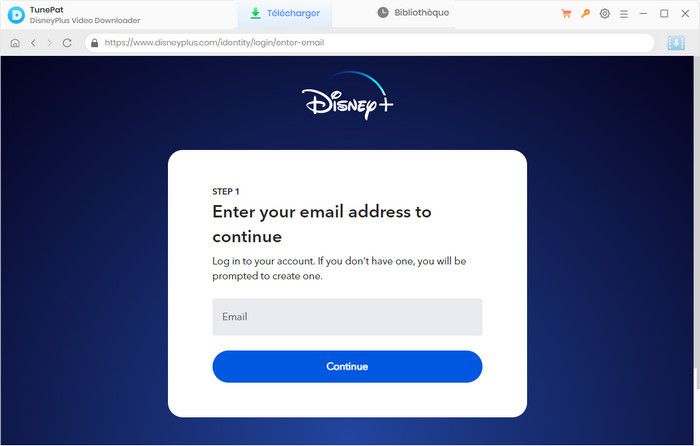 Connectez-vous à DisneyPlus sur TunePat