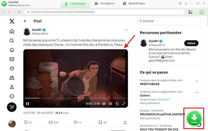 Recherchez des vidéos préférées