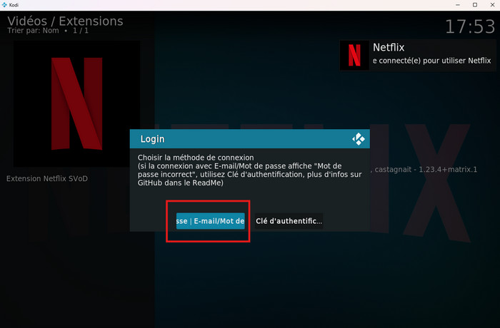 Connectez-vous sur Netflix