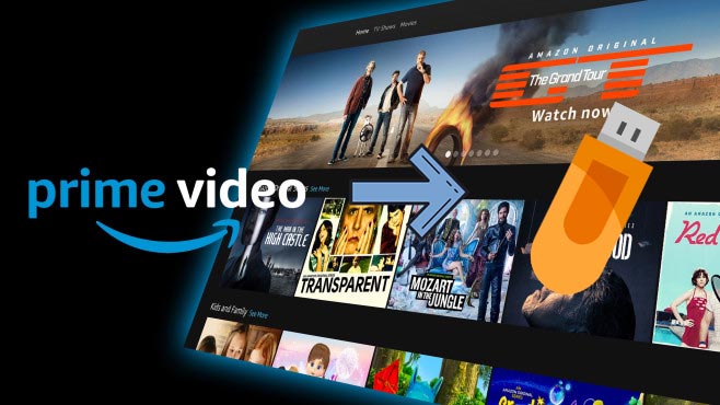 déplacer la vidéo amazon vers usb