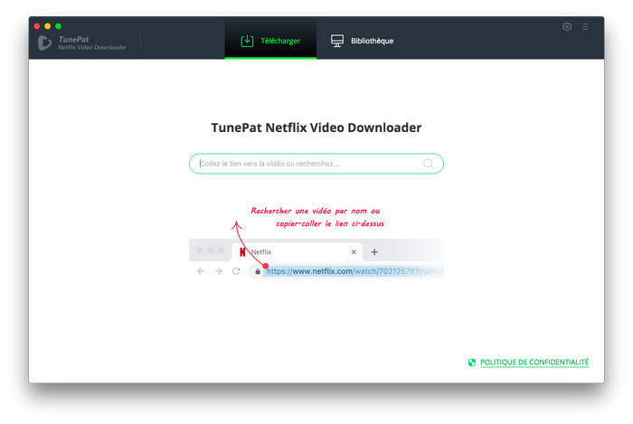 Installez TunePat Netflix Video Downloader sur Mac