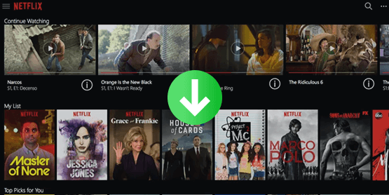 Téléchargez des films et des émissions de télévision à partir de Netflix