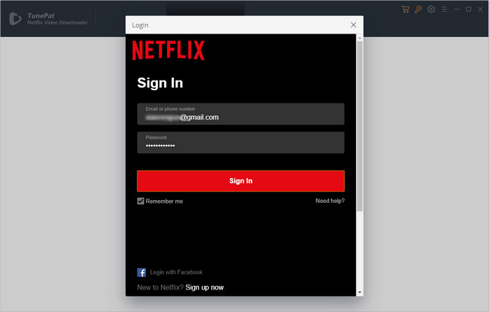 Démarrez TunePat Netflix Video Downloader